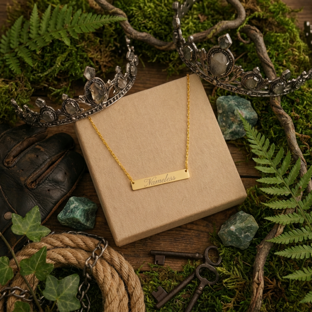 Nameless Horizontal Bar Necklace