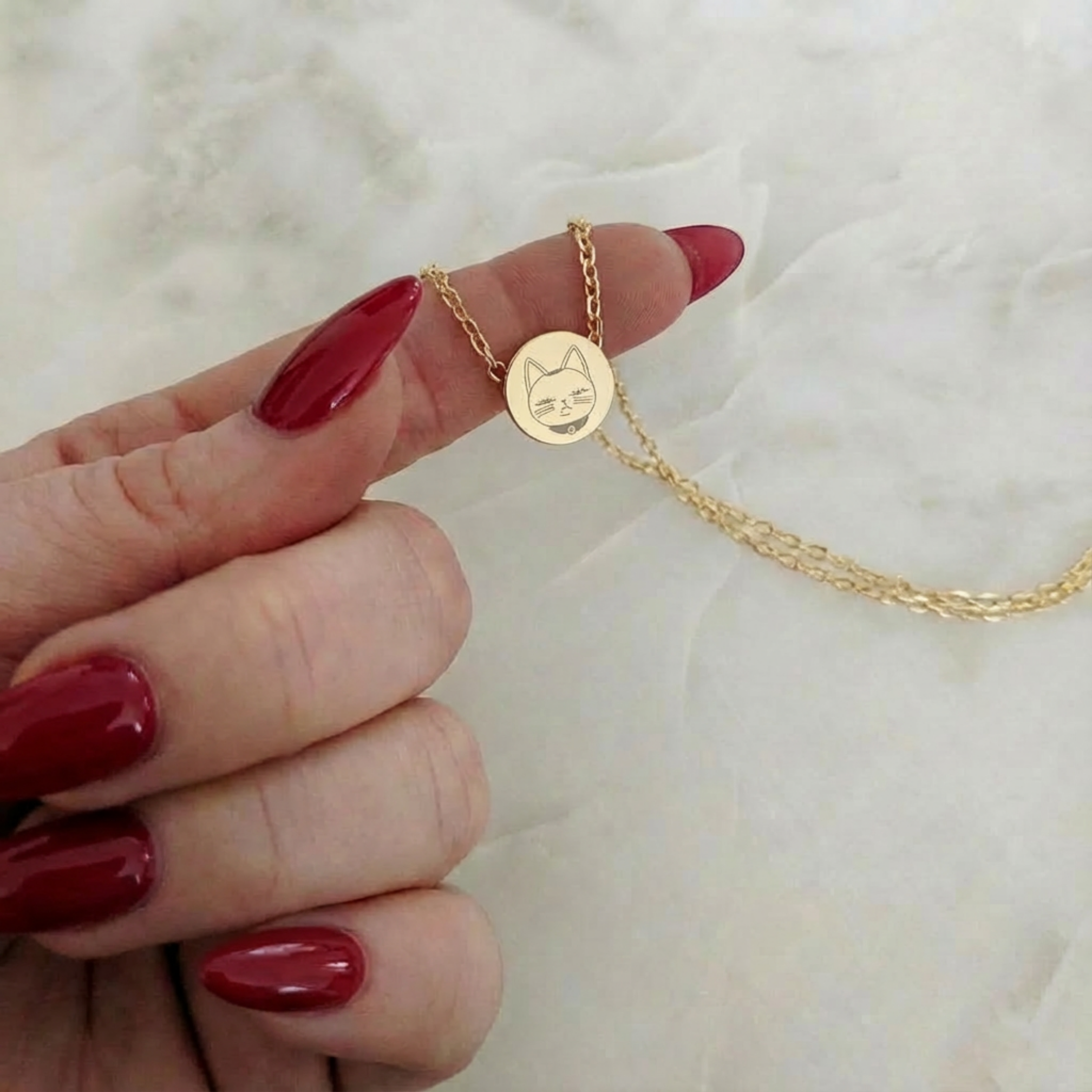 Turbo Abuela Micro Pendant and Necklace