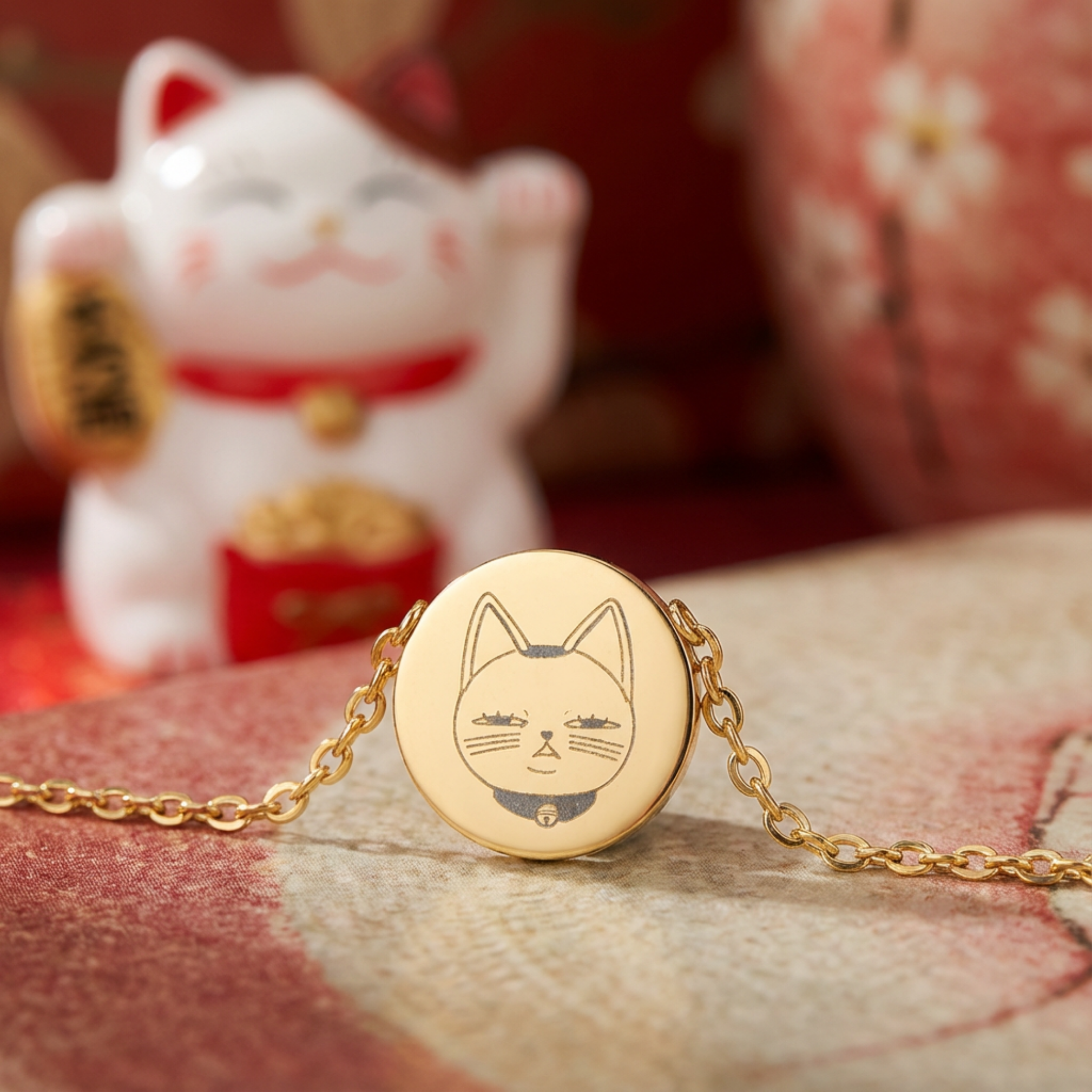 Turbo Abuela Micro Pendant and Necklace