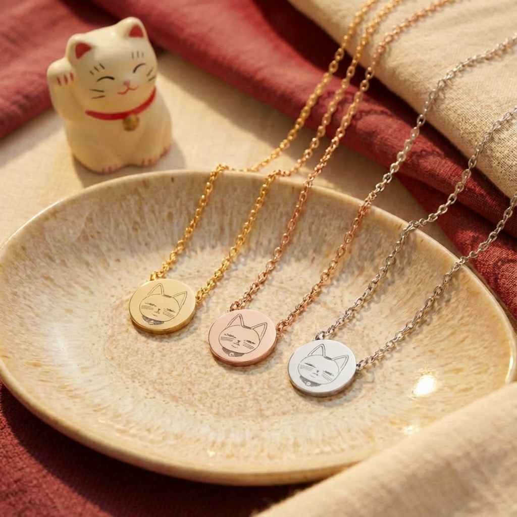 Turbo Abuela Micro Pendant and Necklace