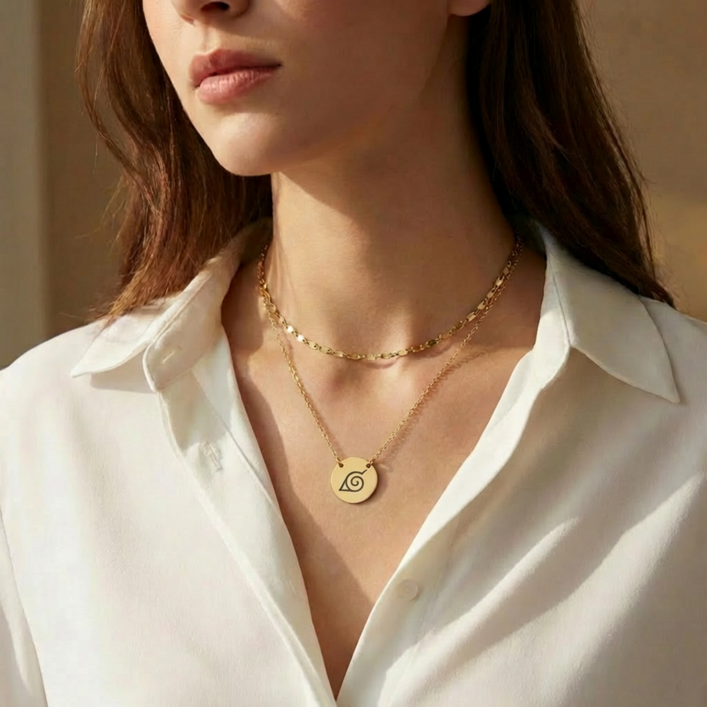 Hidden Village Circle Pendant