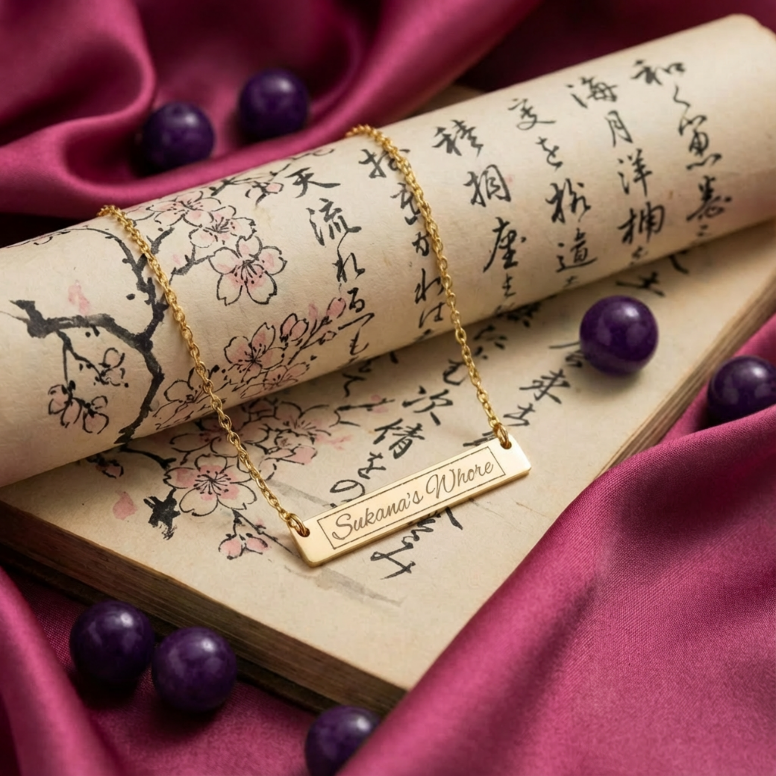 Cursed King Bar Necklace